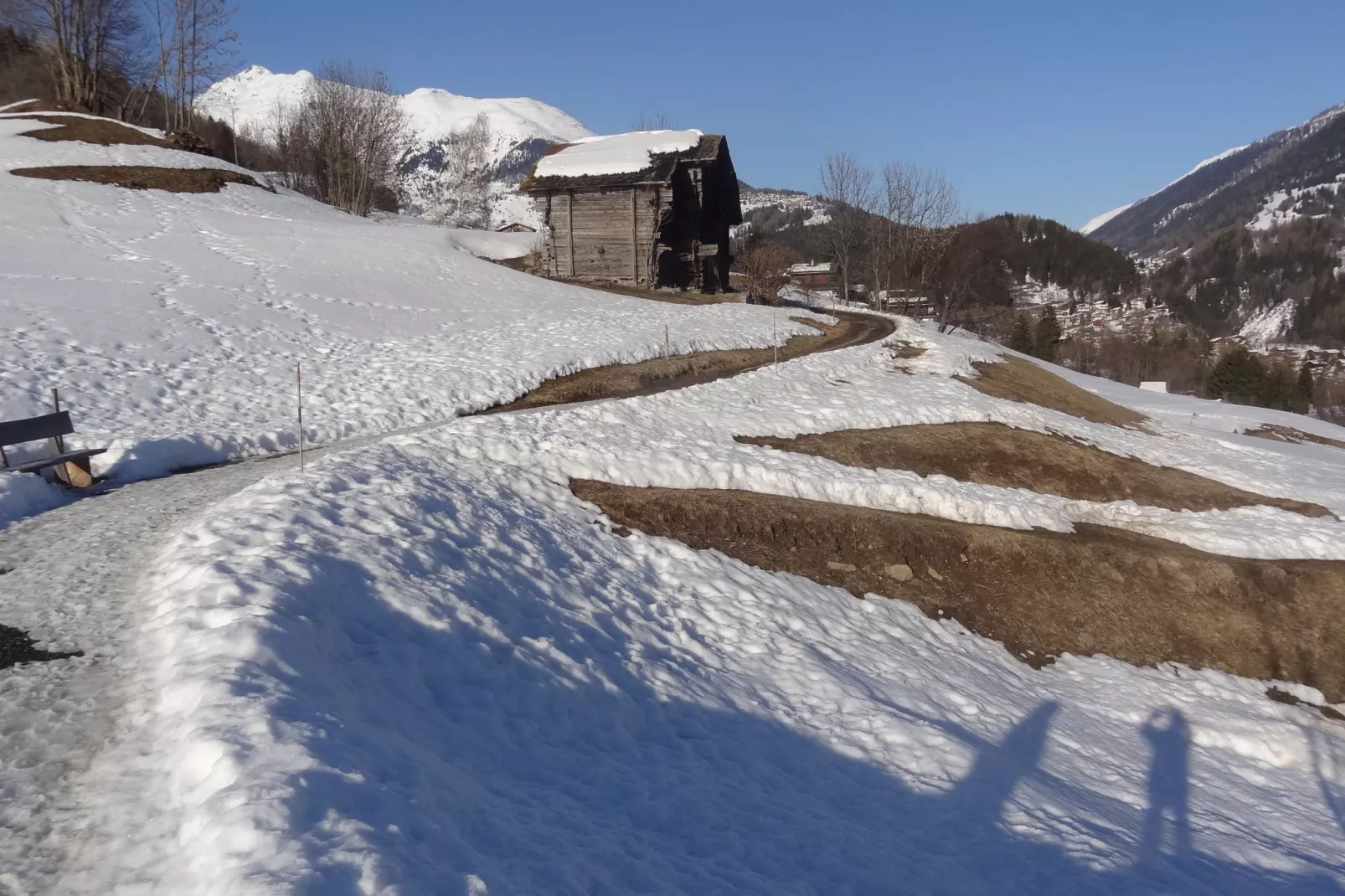 Chalet Rivendell-Gebiet Winter 1 km