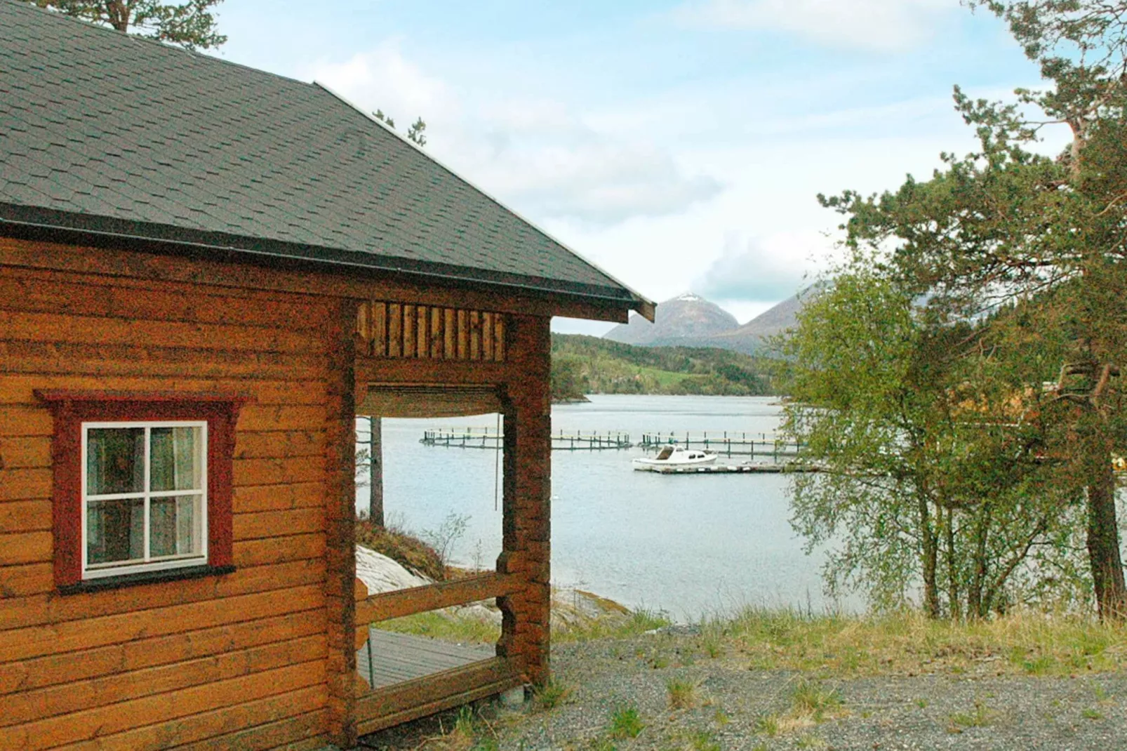 5 person holiday home in VÅGLAND-Water view