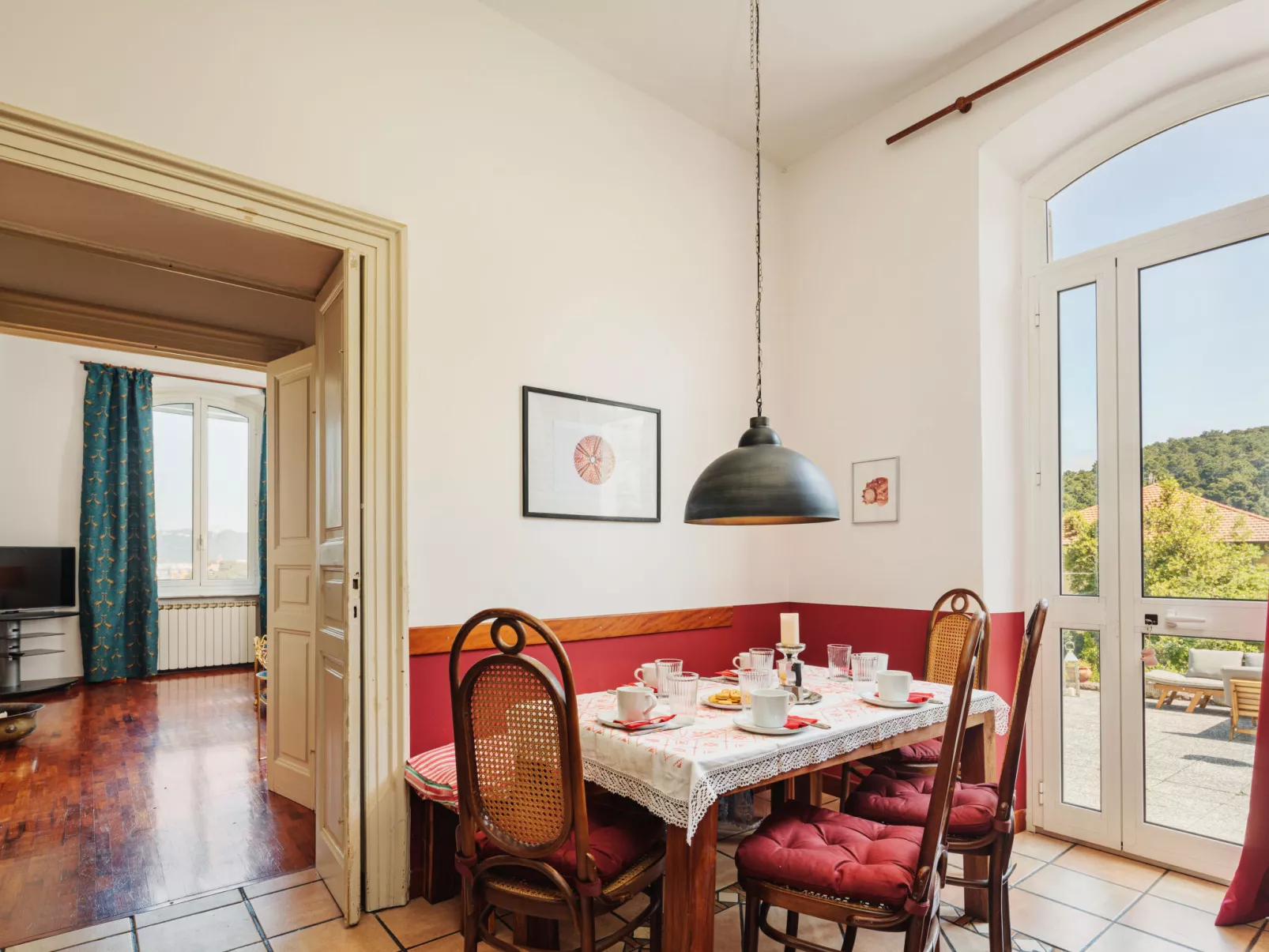 Villa Diana-Dedans