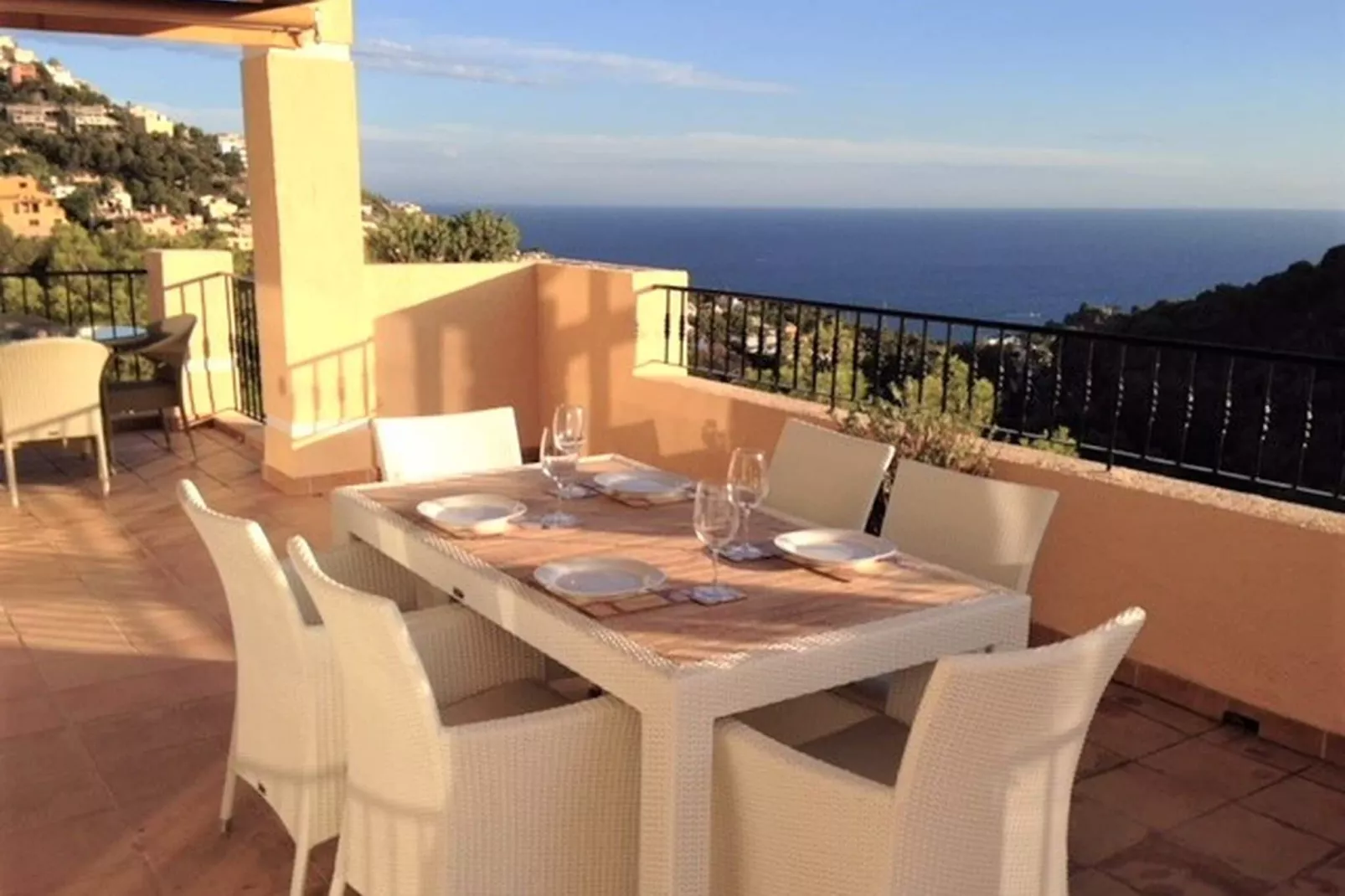Villa Bouganvilla-Terrassenbalkon