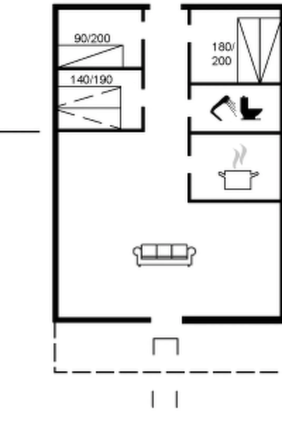 "Ruka" - 350m from the sea-Inside