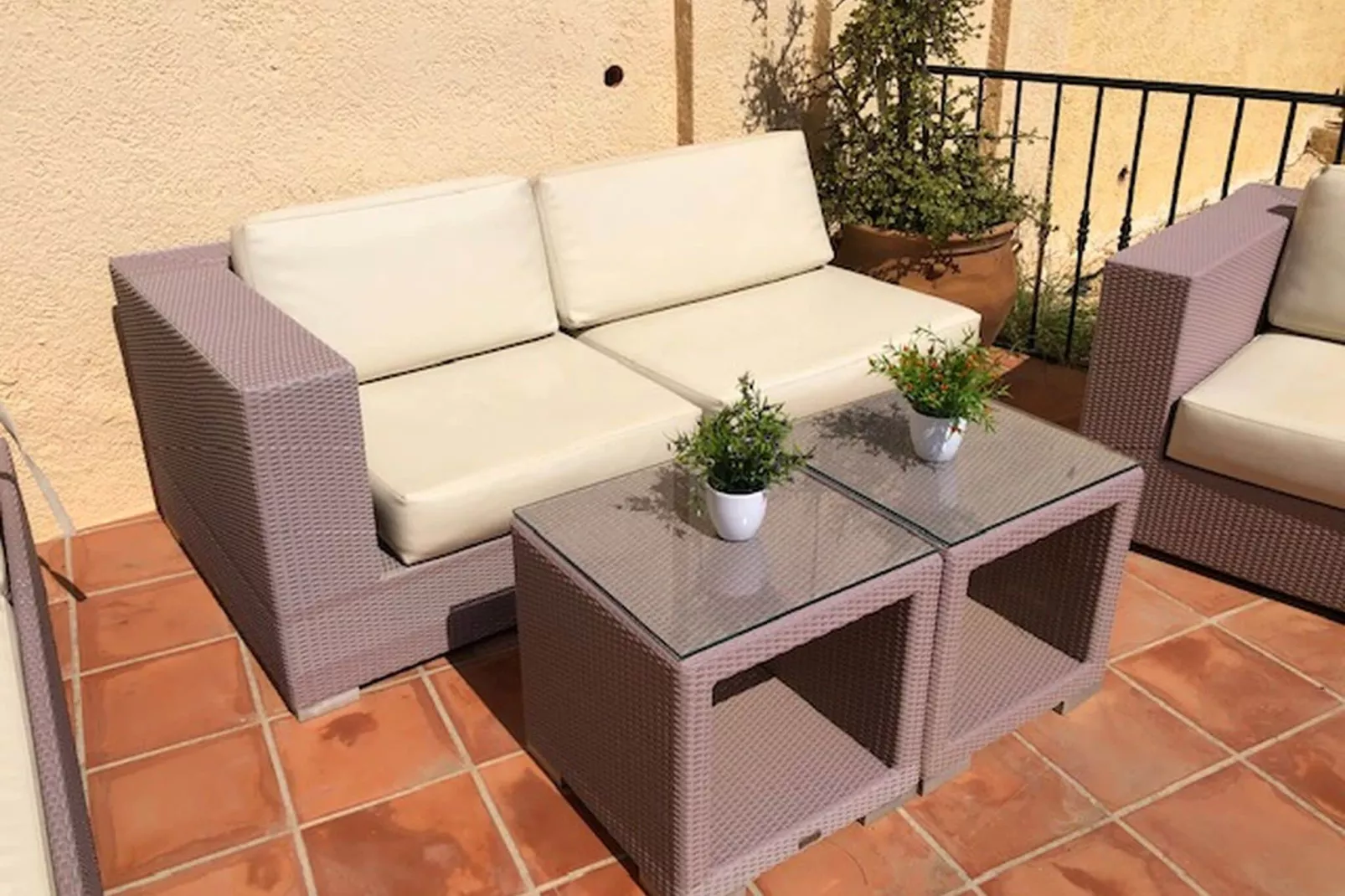 Villa Bouganvilla-Terrassenbalkon