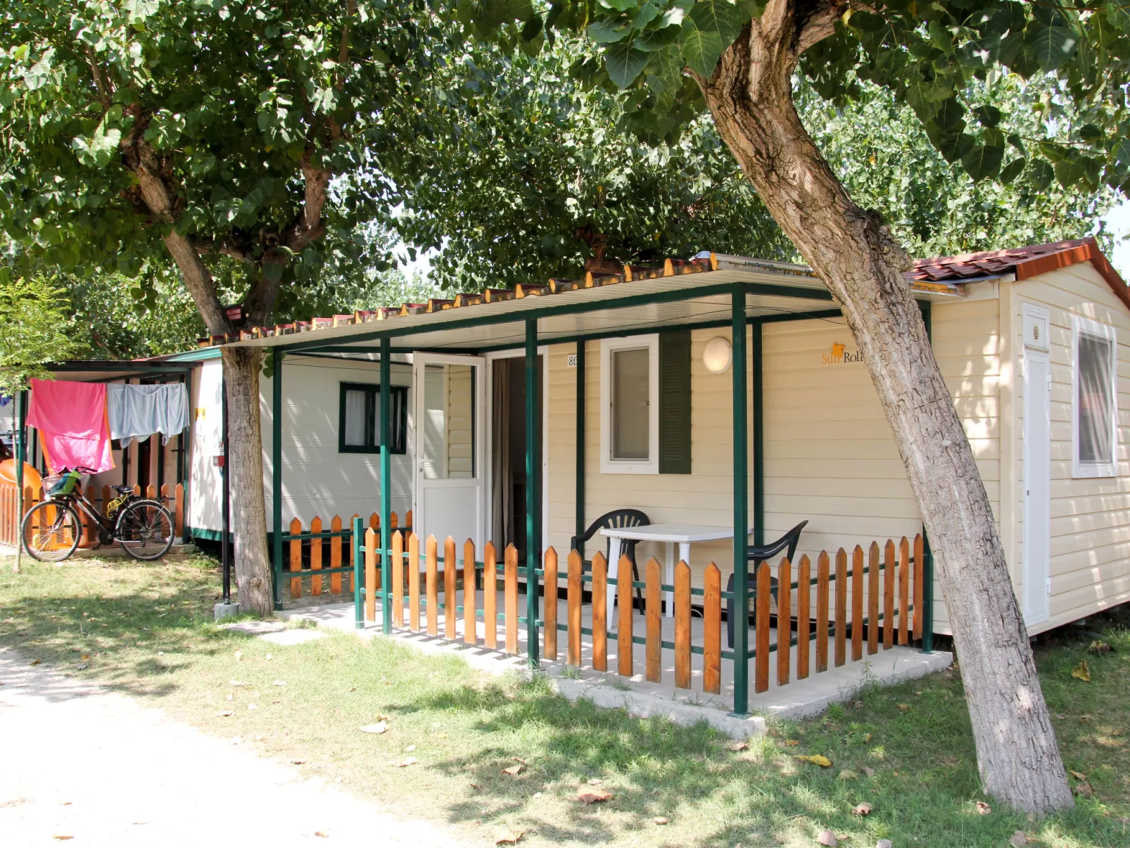 Mobilhome Adria-Draußen