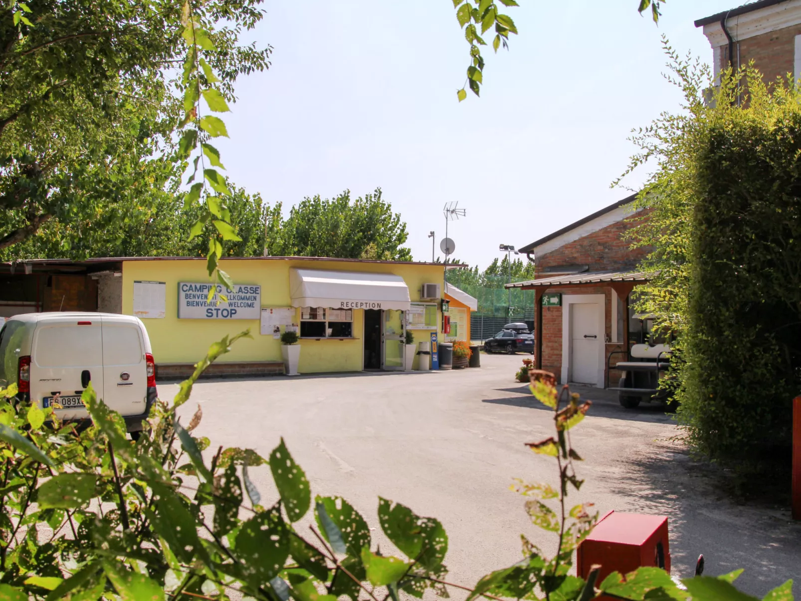 Mobilhome Adria-Draußen