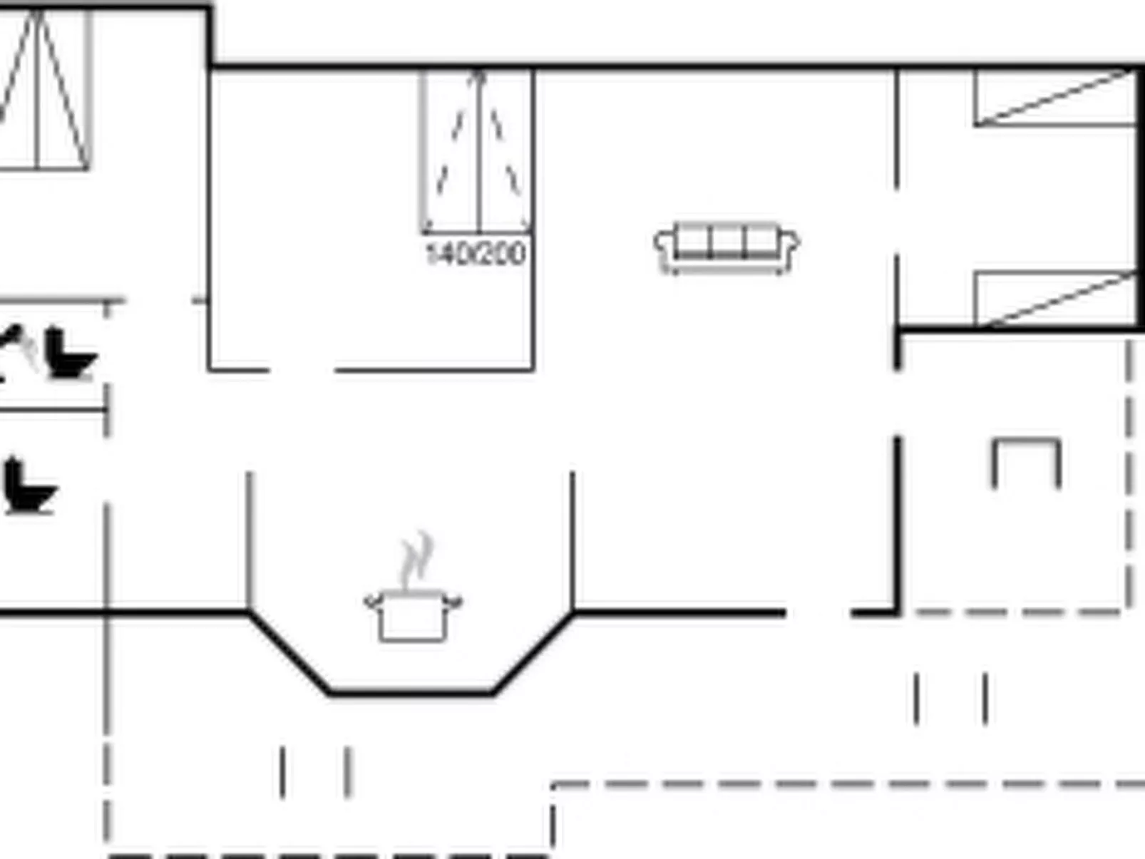 "Cathalina" - 75m from the sea-Inside