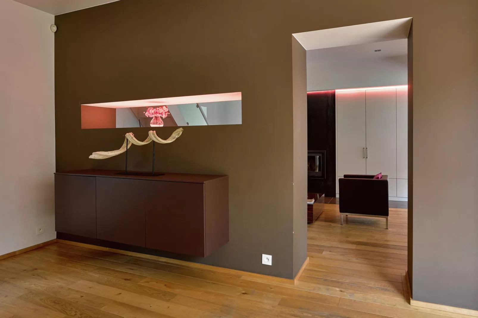 Villa White-Living room