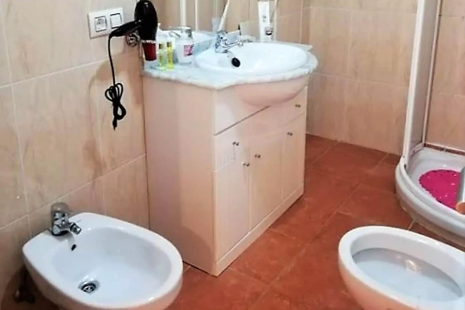 Natura World B1 con terraza privada-Bathroom