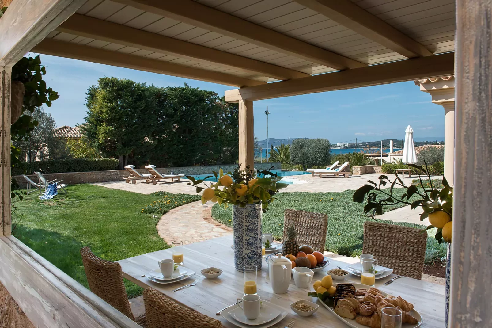 Villa Emerald-Jardin d'été