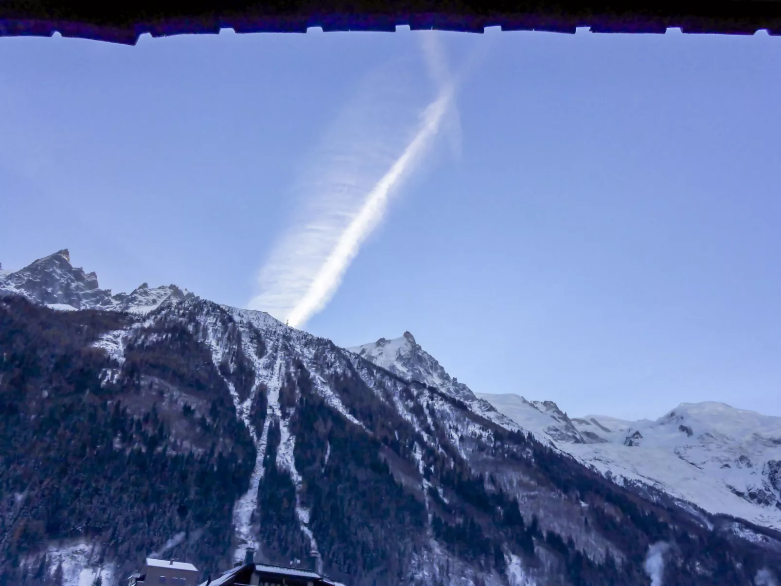 L'Aiguille du Midi-Draußen