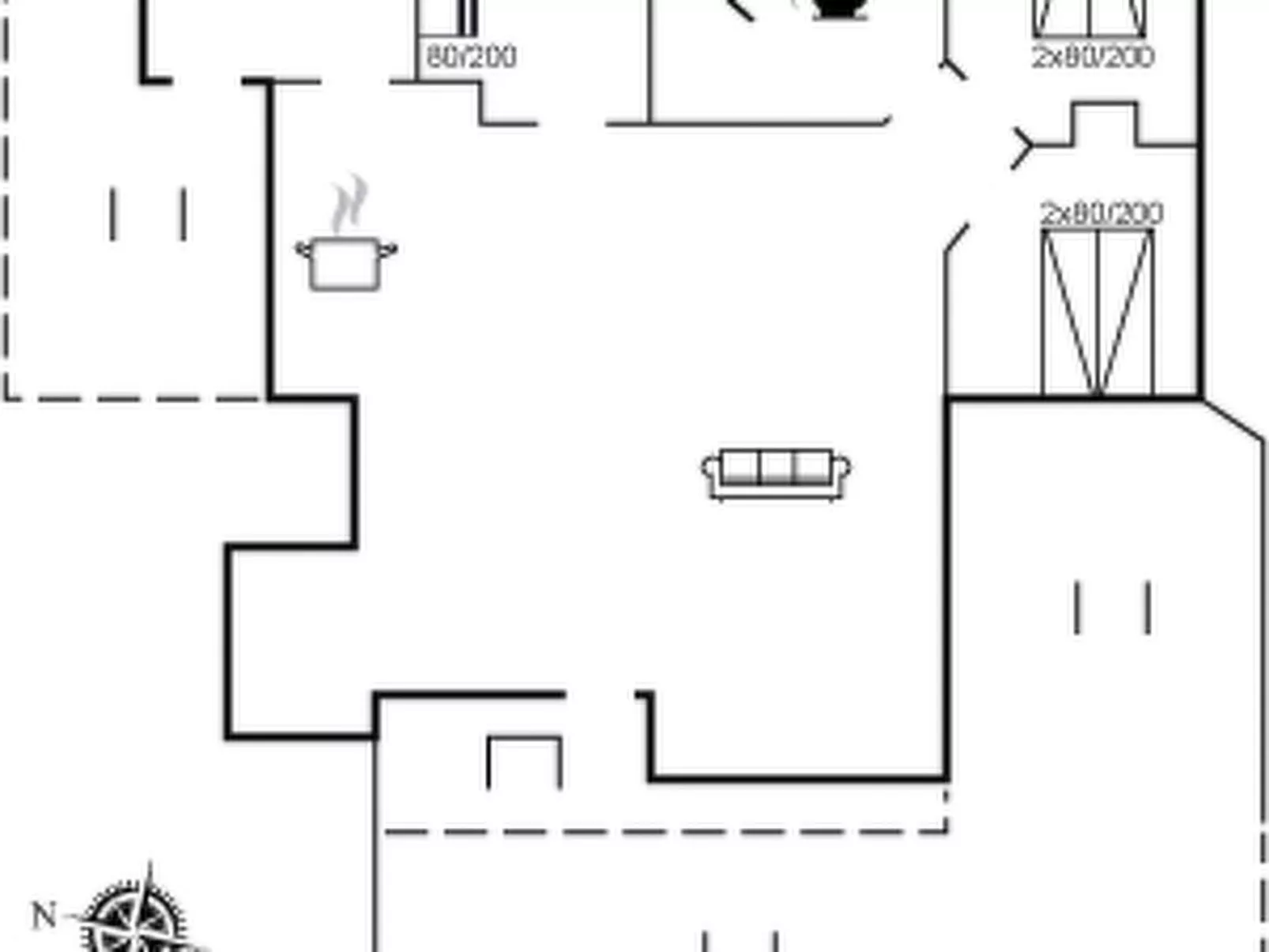 "Thyrger" - 550m from the sea-Inside