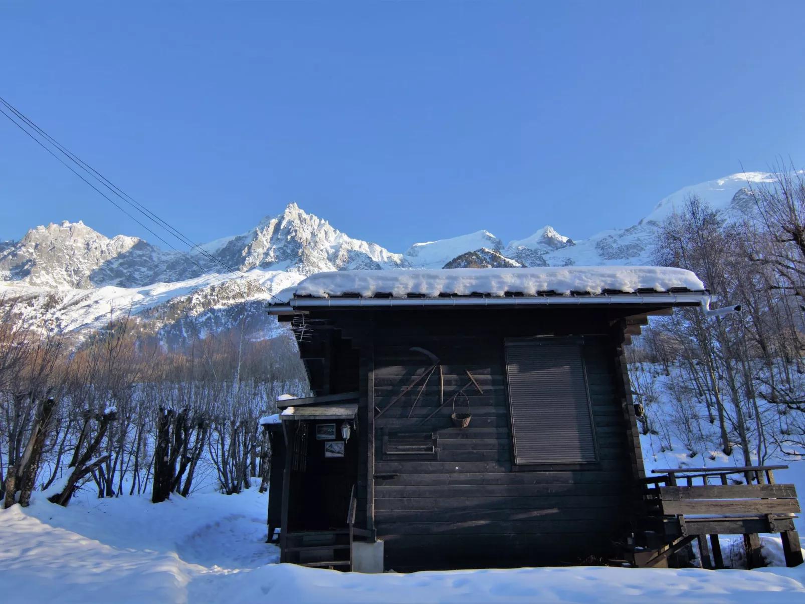 Les Mazots de La Renardiere-Outside