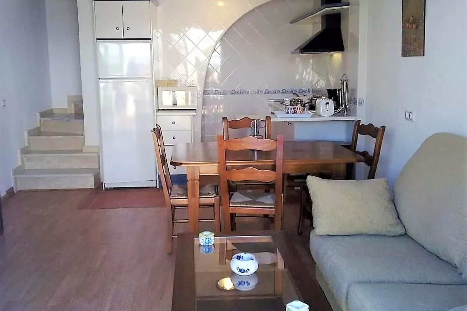 Natura World Duplex con patio privado 1d y 1b-Kitchen