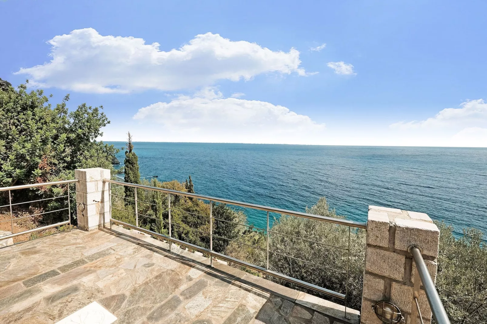 Villas God Bacchus  God Dionysus-Terrassenbalkon