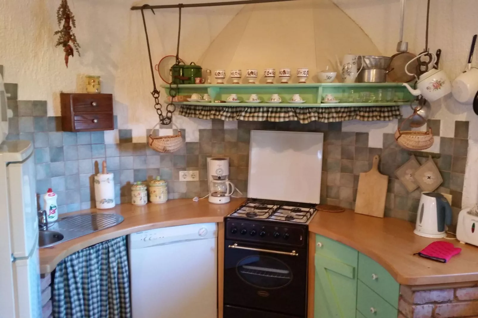 Holiday home Mikleus in Lovrec - Dobrec - ca 113 qm für 4 Erw 2 Kinder max 11 J-Kitchen