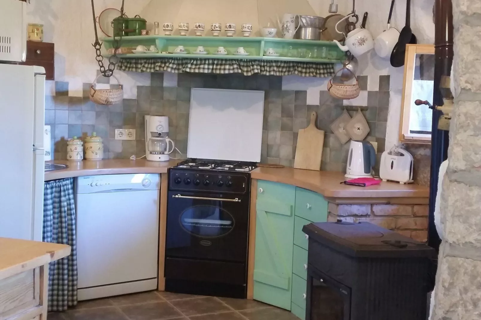 Holiday home Mikleus in Lovrec - Dobrec - ca 113 qm für 4 Erw 2 Kinder max 11 J-Kitchen