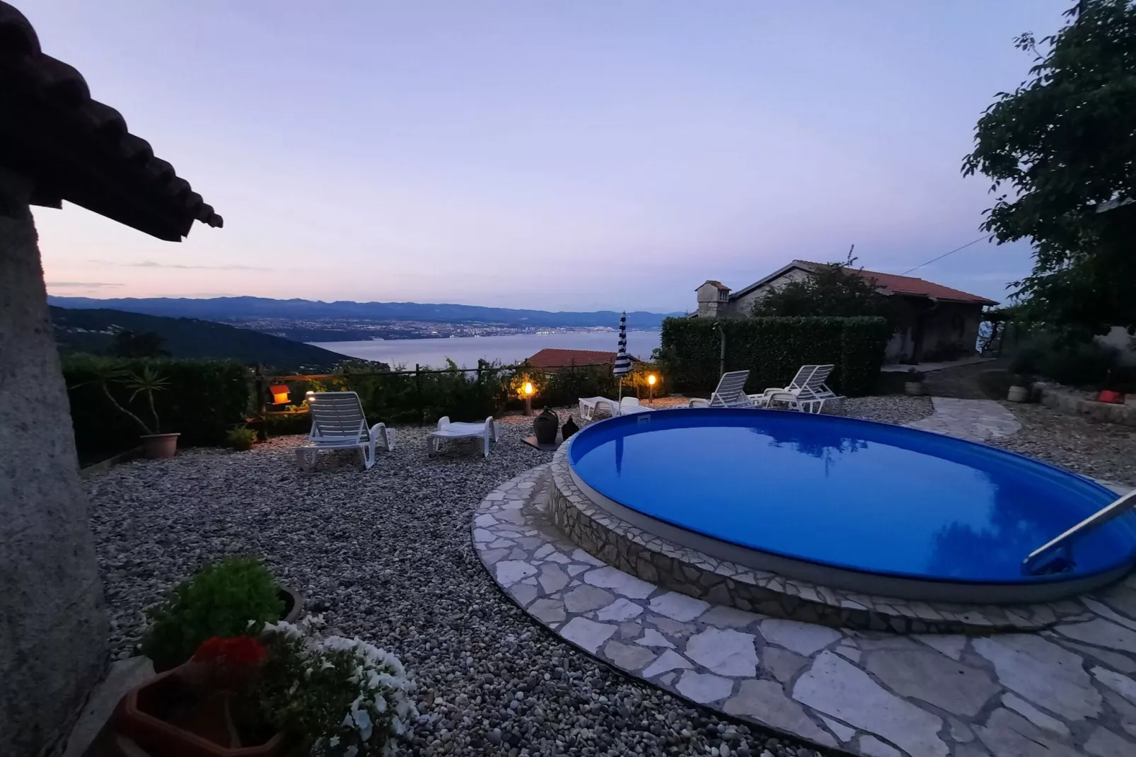 Holiday home Mikleus in Lovrec - Dobrec - ca 113 qm für 4 Erw 2 Kinder max 11 J-View summer