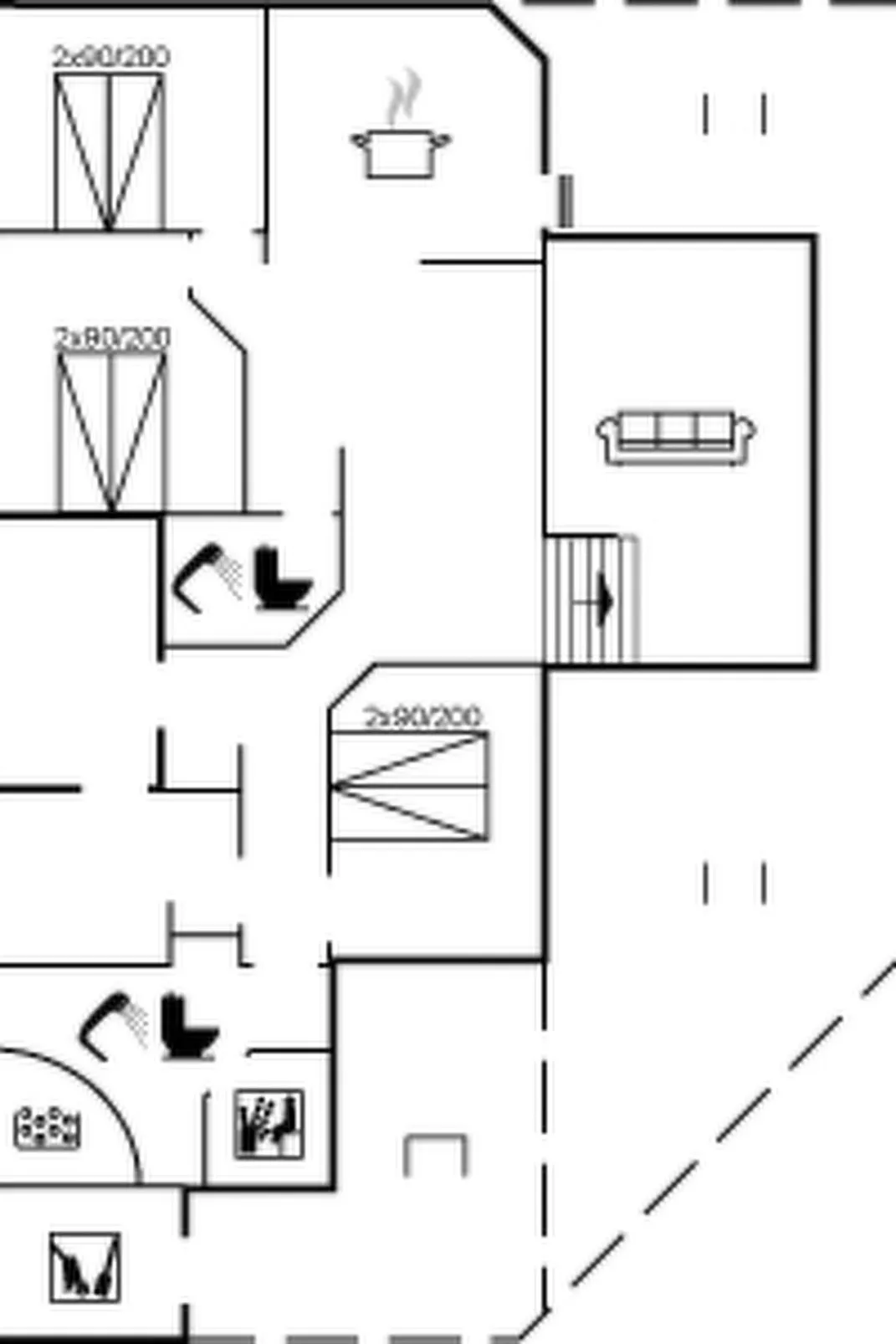 "Gyrid" - 150m from the sea-Inside