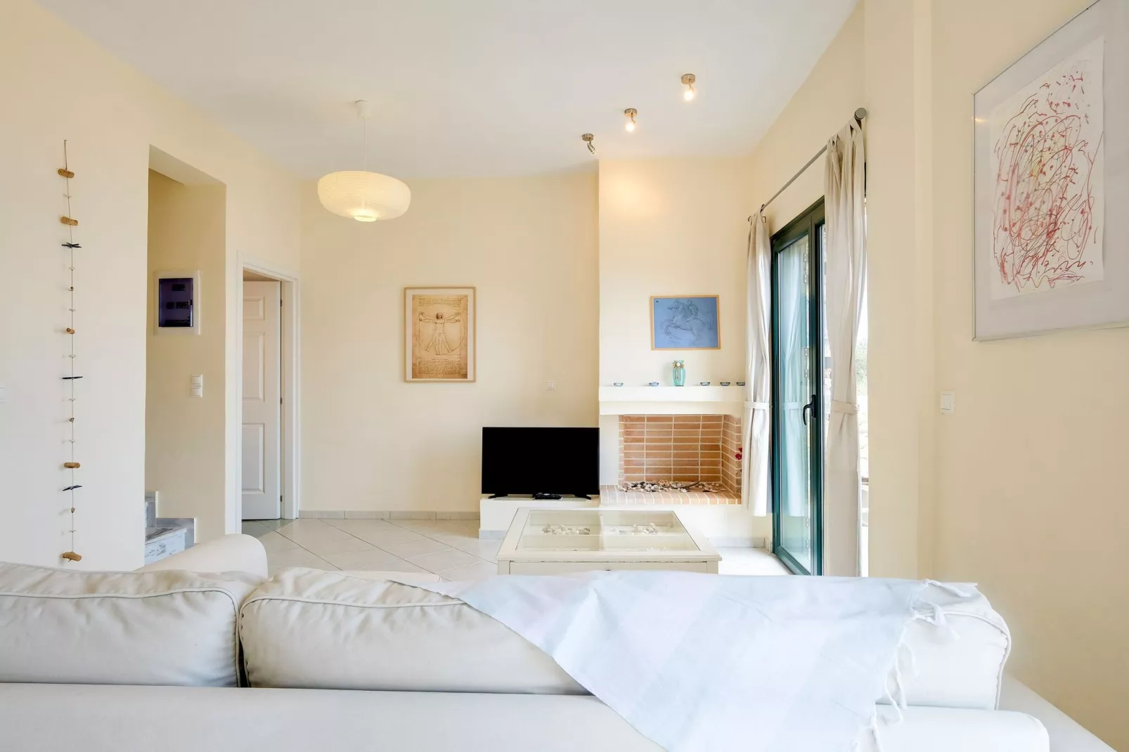 Villa Leonardo Da Vinci-Wohnzimmer