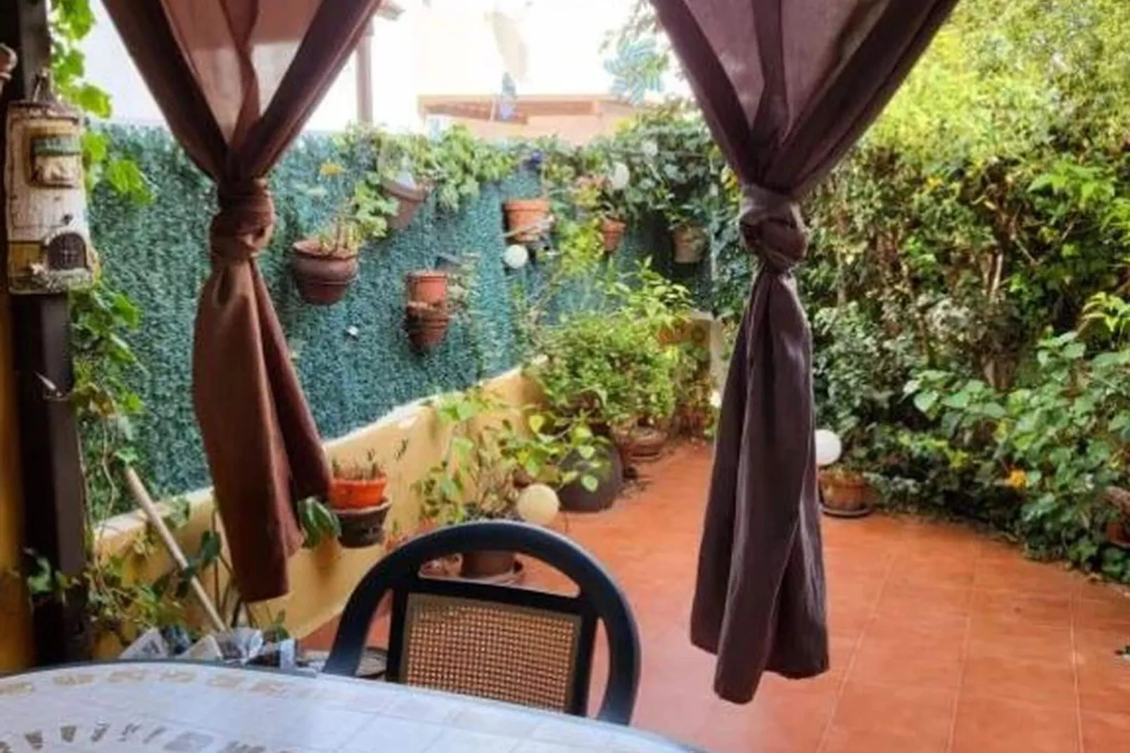 Natura Casa con patio privado 4 pax-Terrace balcony