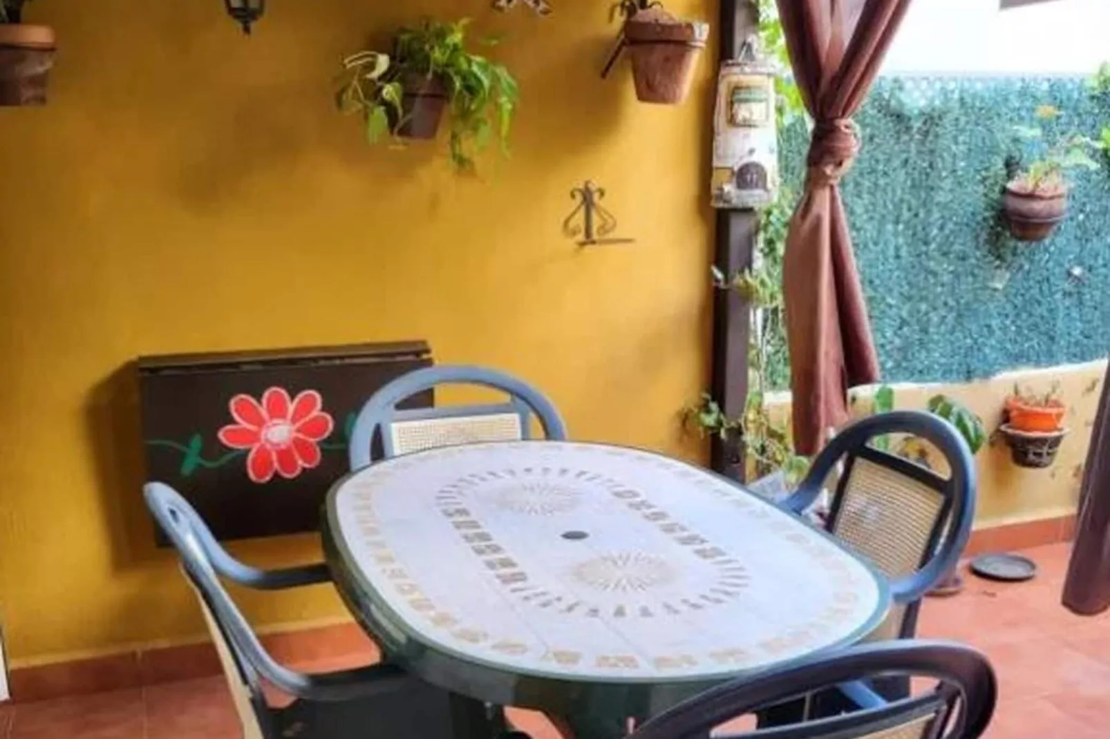 Natura Casa con patio privado 4 pax-Terrace balcony