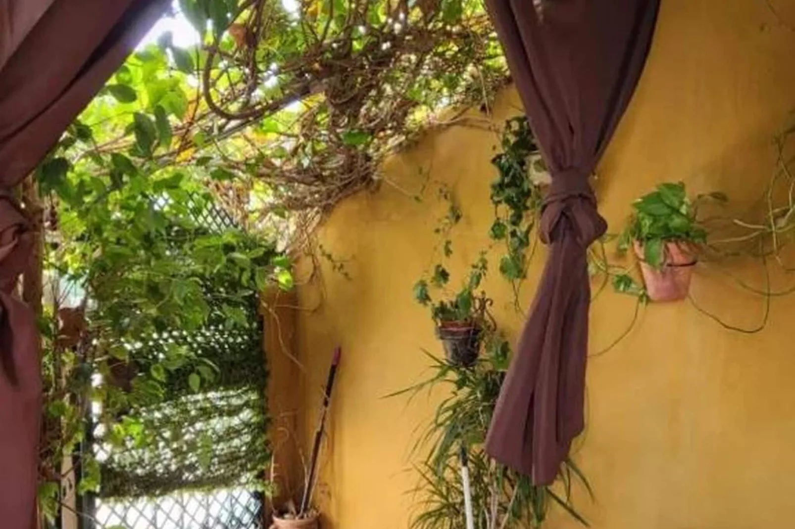 Natura Casa con patio privado 4 pax-Terrace balcony