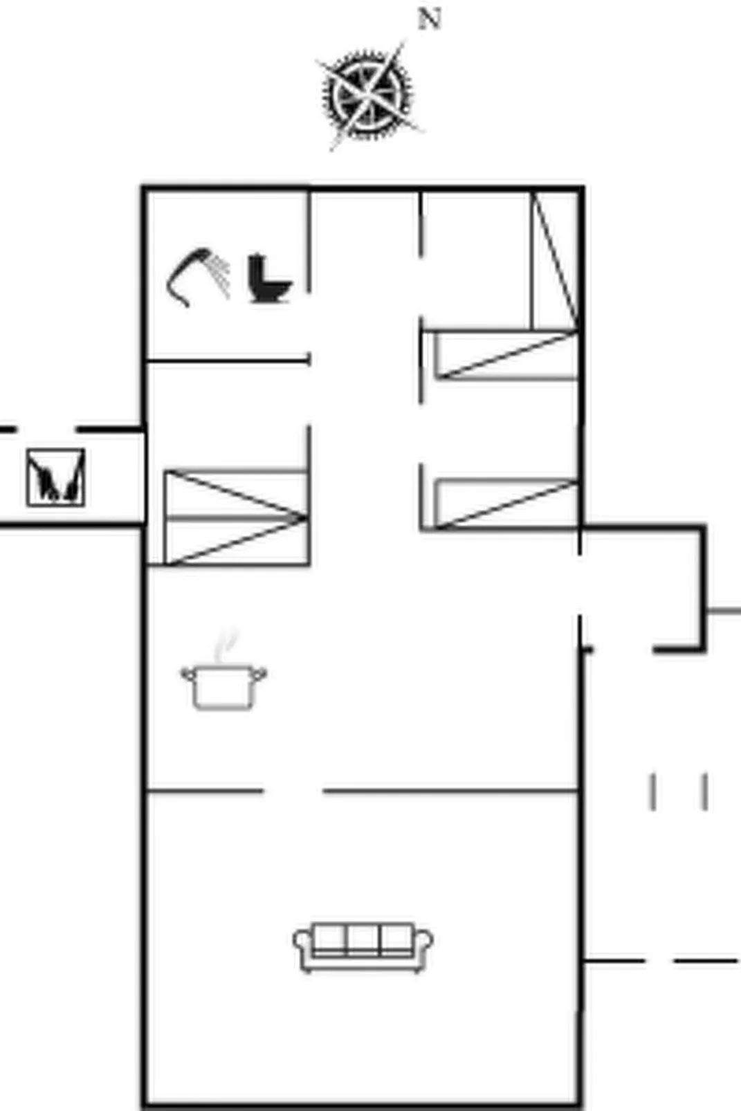 "Suki" - 650m from the sea-Inside
