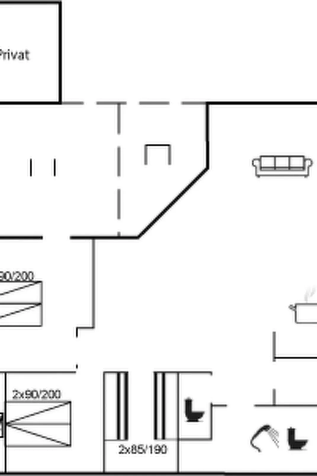 "Swaantje" - 400m from the sea-Inside