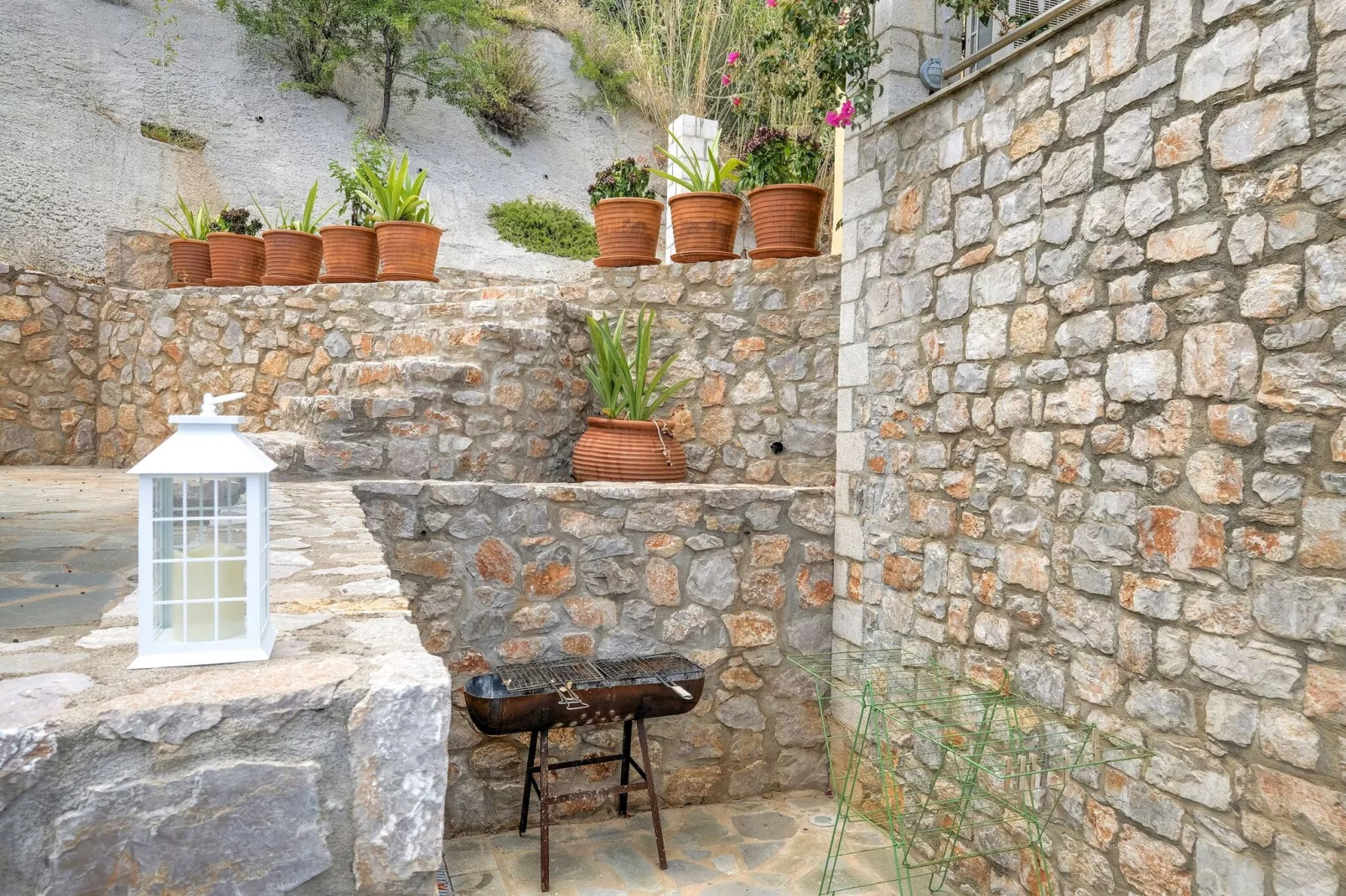 Villa Mahatma Gandhi-Terrassenbalkon
