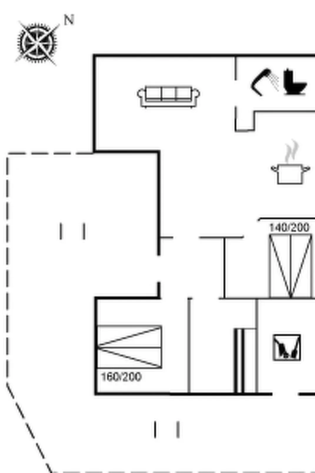 "Solborg" - 400m from the sea-Outside