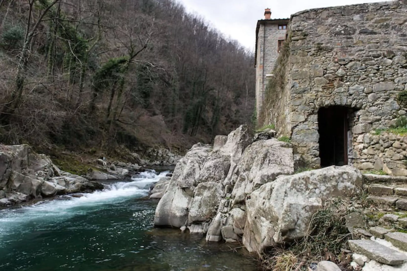 Mulino Pescia-Vue d'été