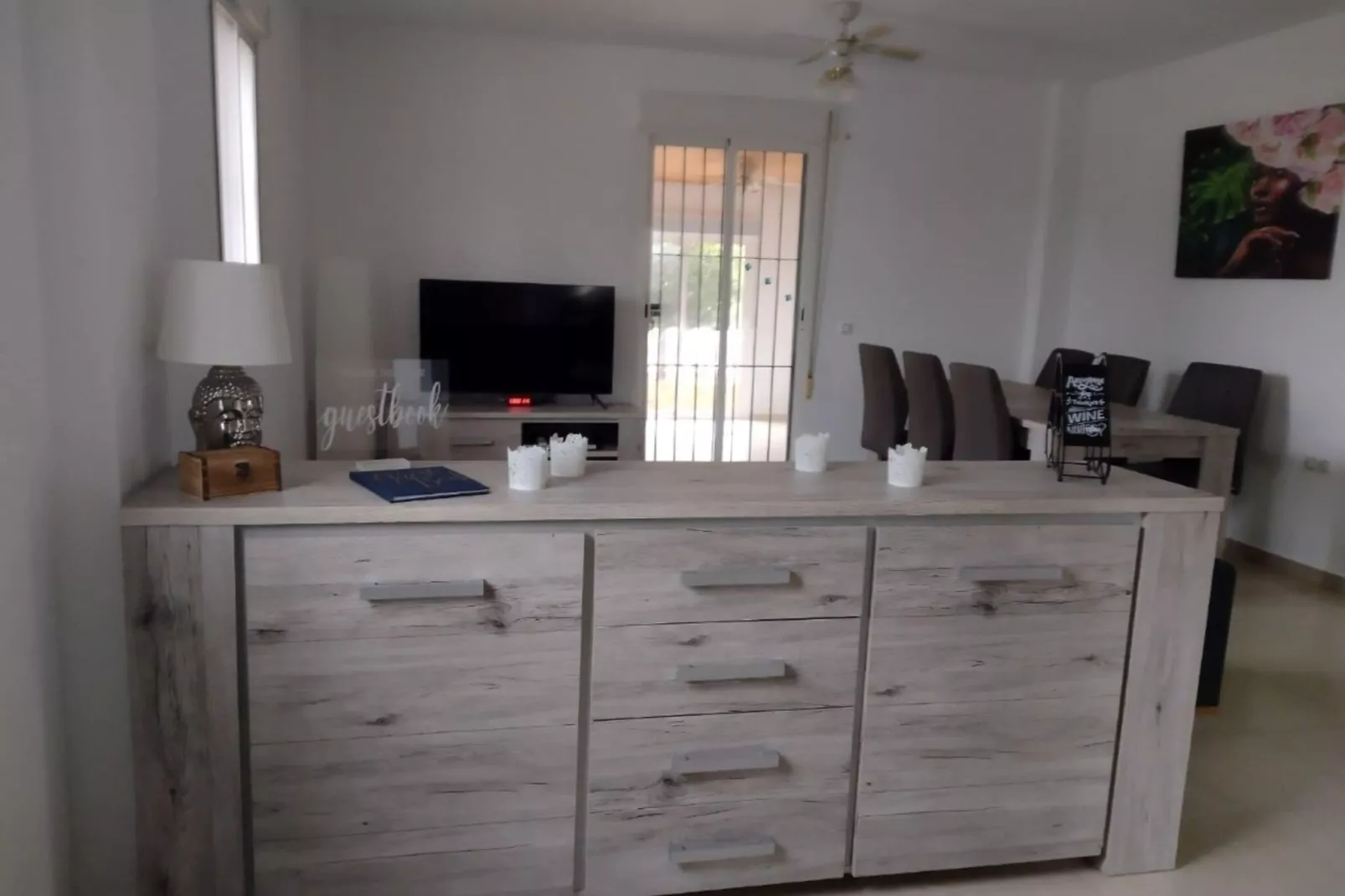 Villa La Casita-Living room