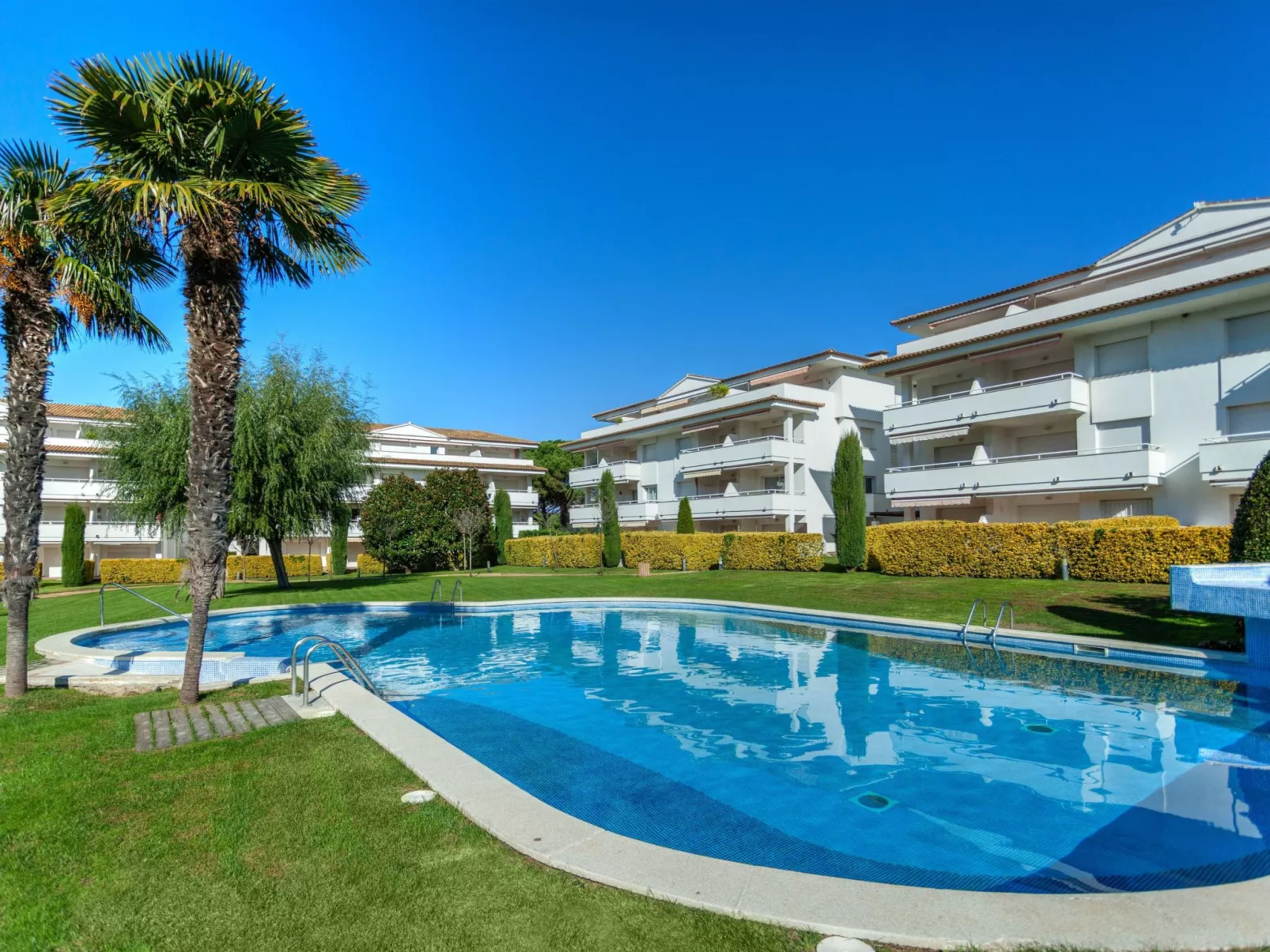 GreenMar B Down/bajo acceso piscina/Pool-Dehors