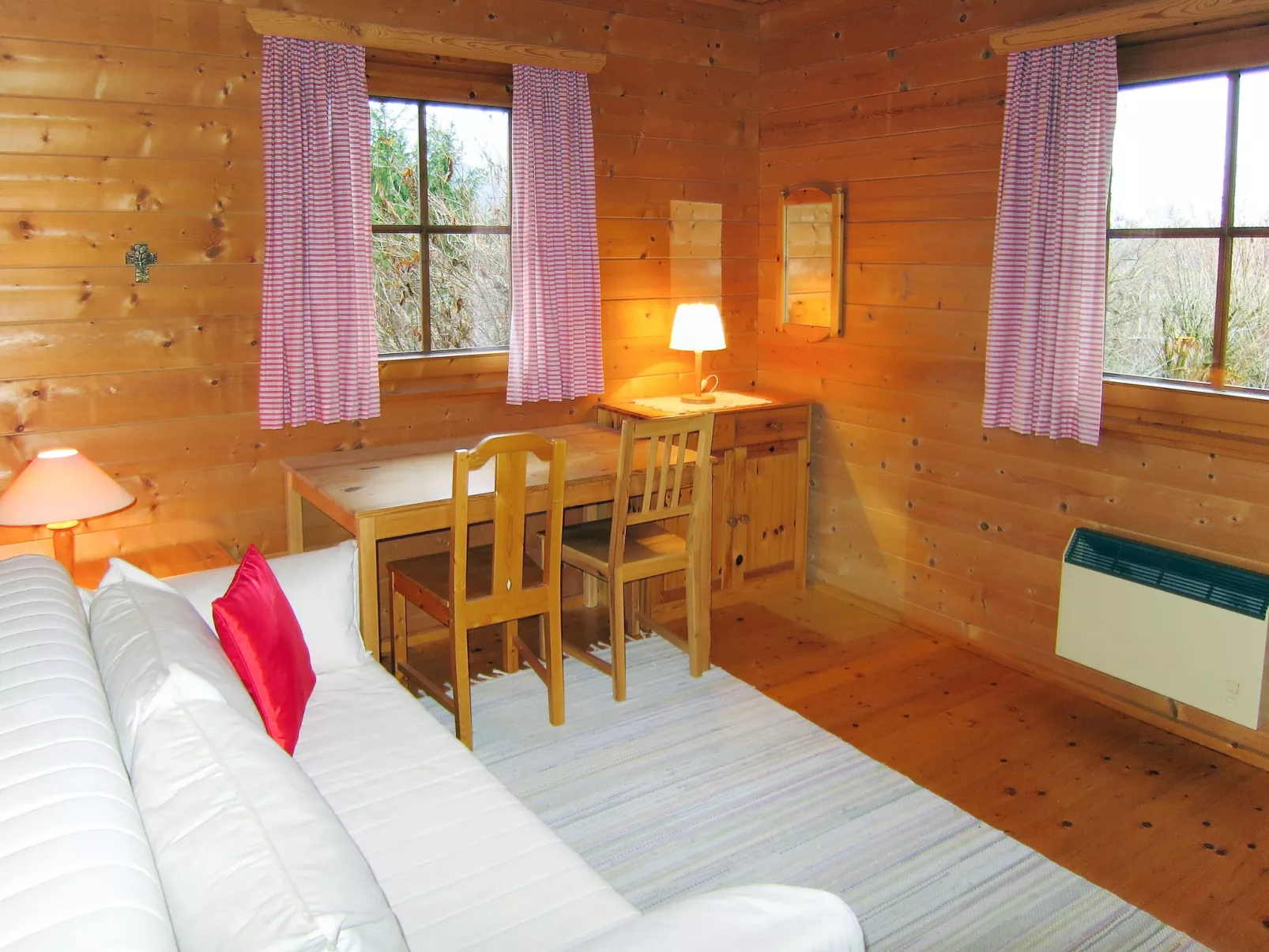 Simons Blockhütte-Inside