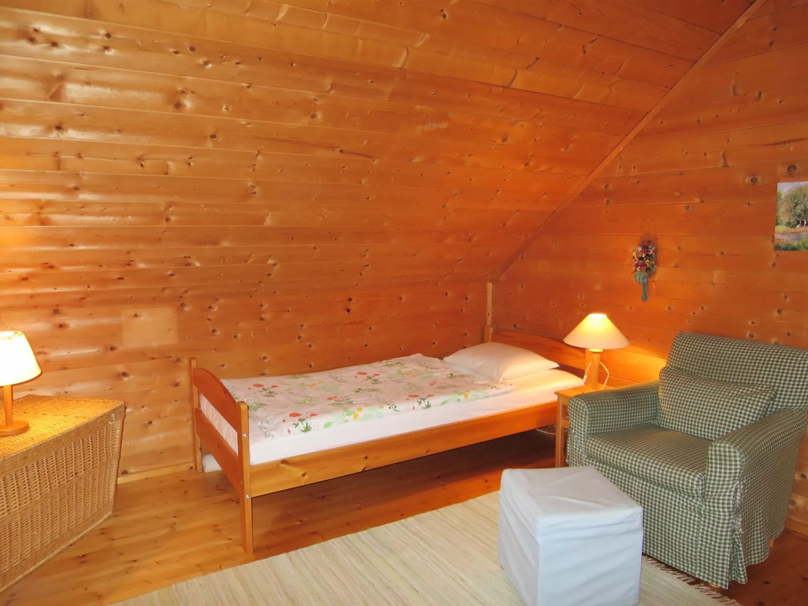 Simons Blockhütte-Inside