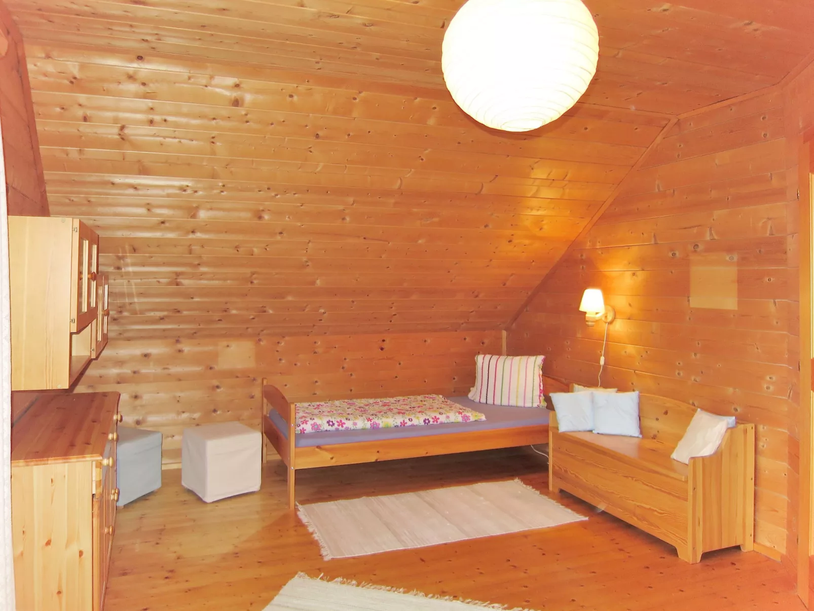 Simons Blockhütte-Inside