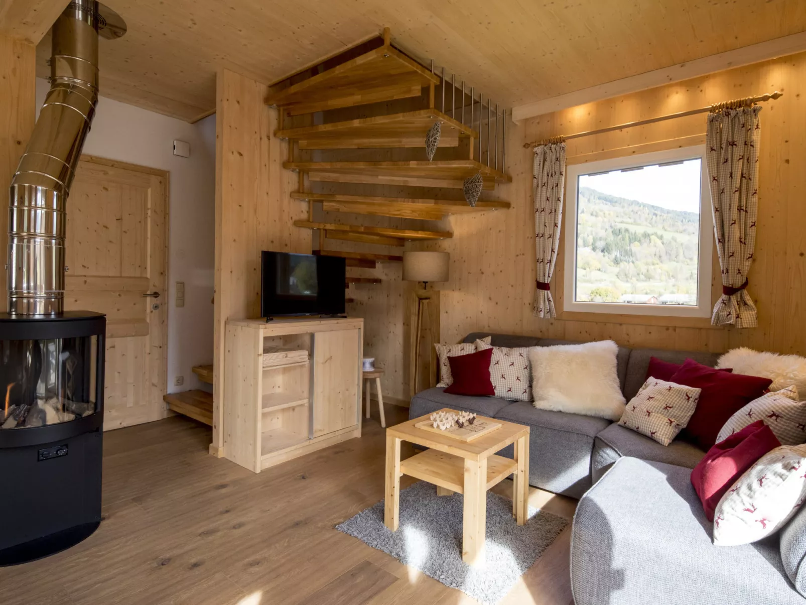 Chalet mit 2 Schlafzimmern & IR-Sauna-Inside