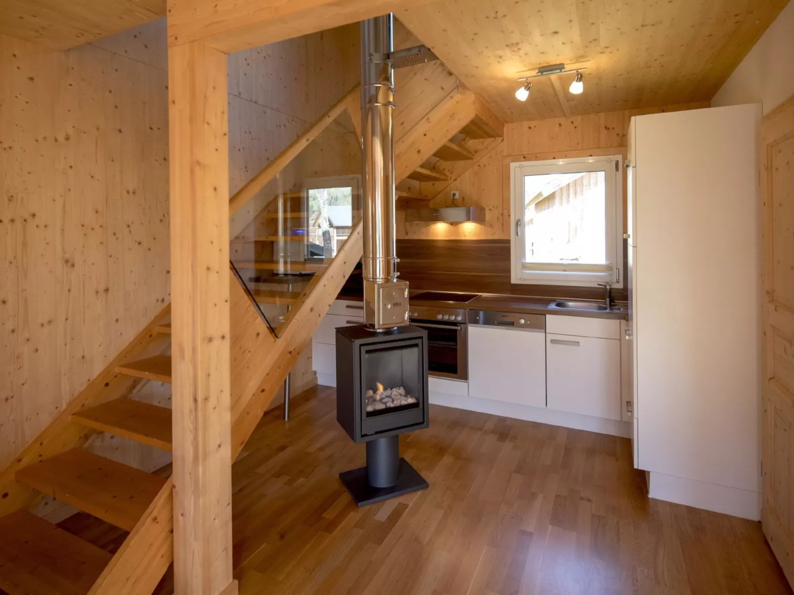 Chalet mit 2 Schlafzimmern & IR-Sauna-Inside