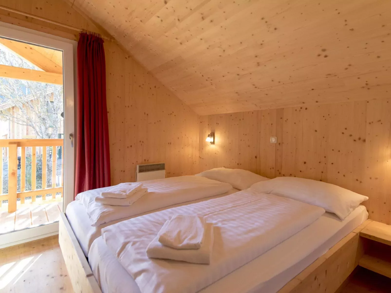 Chalet mit 2 Schlafzimmern & IR-Sauna-Inside