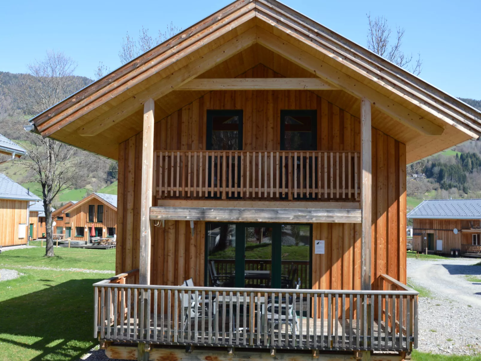 Chalet mit 2 Schlafzimmern & IR-Sauna-Outside