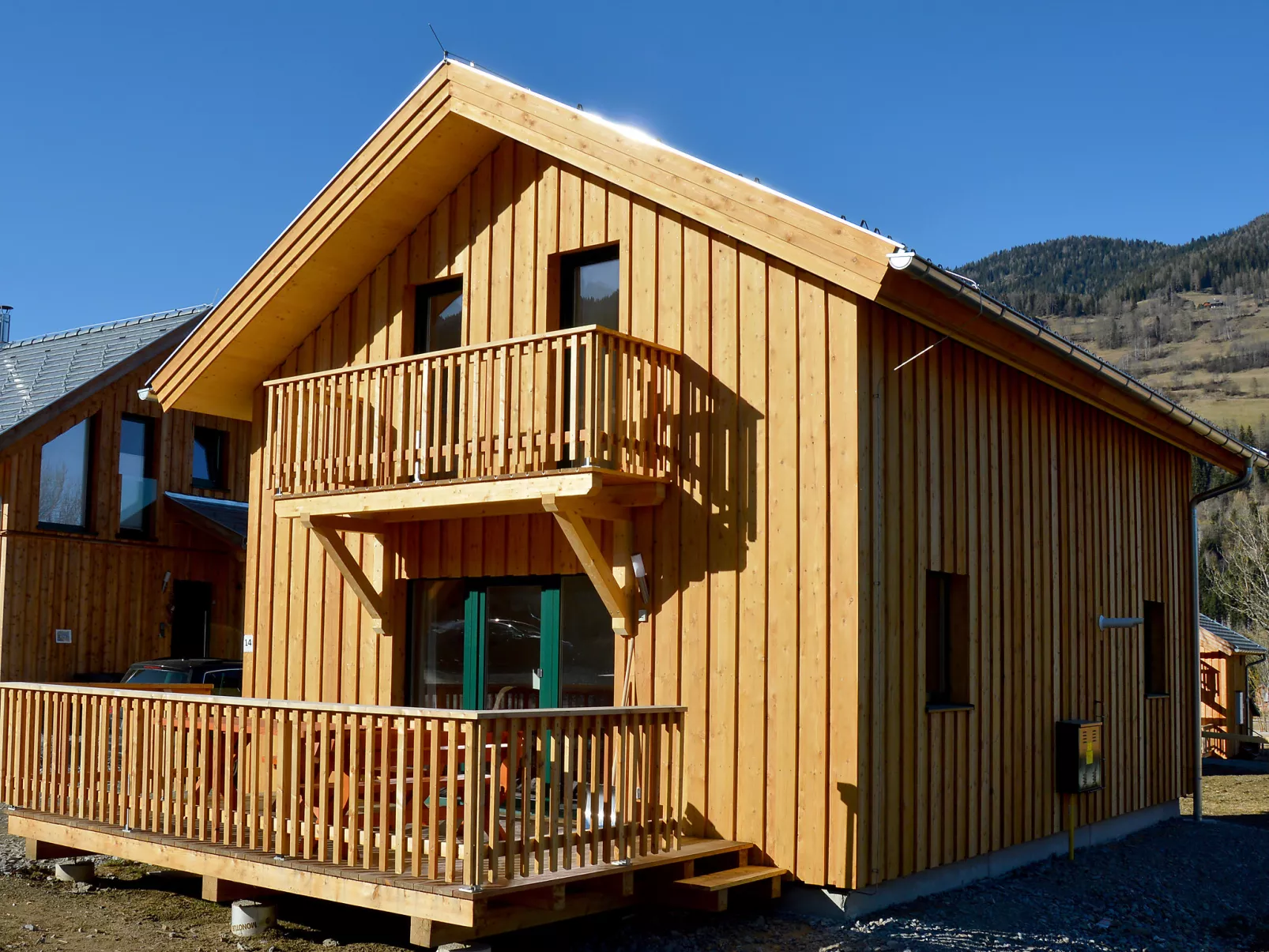 Chalet mit 2 Schlafzimmern & IR-Sauna-Outside
