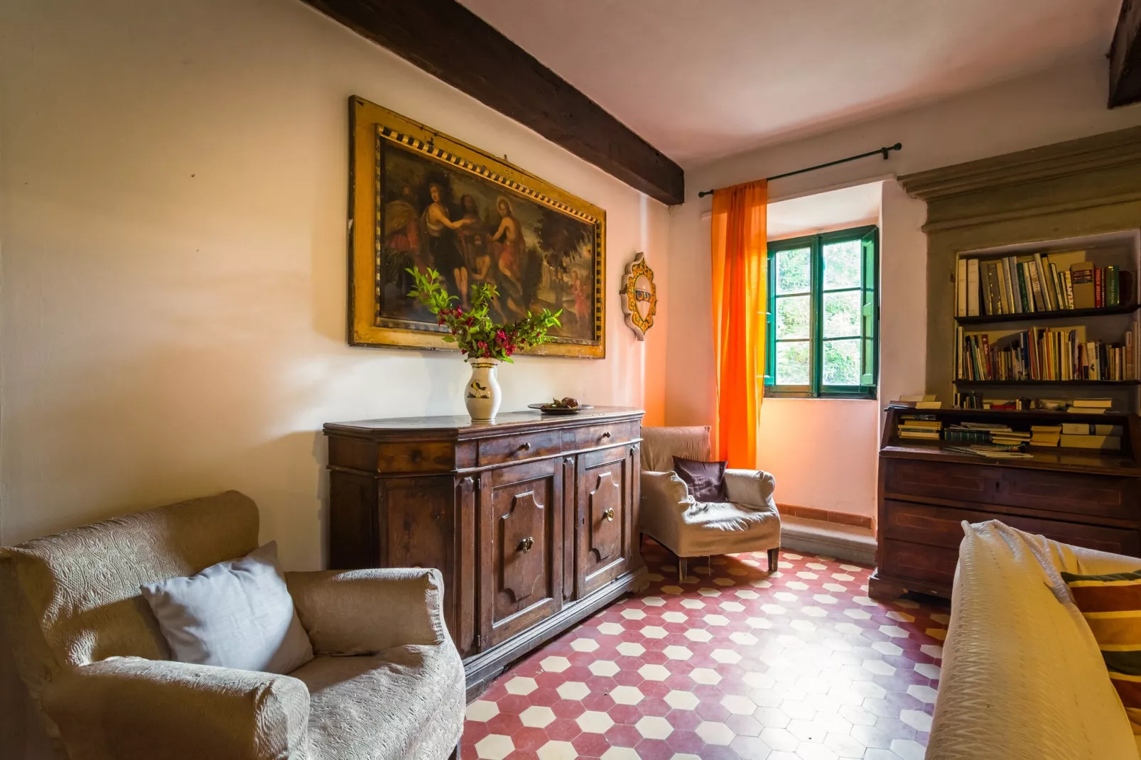 L' Antica Casa-Living room