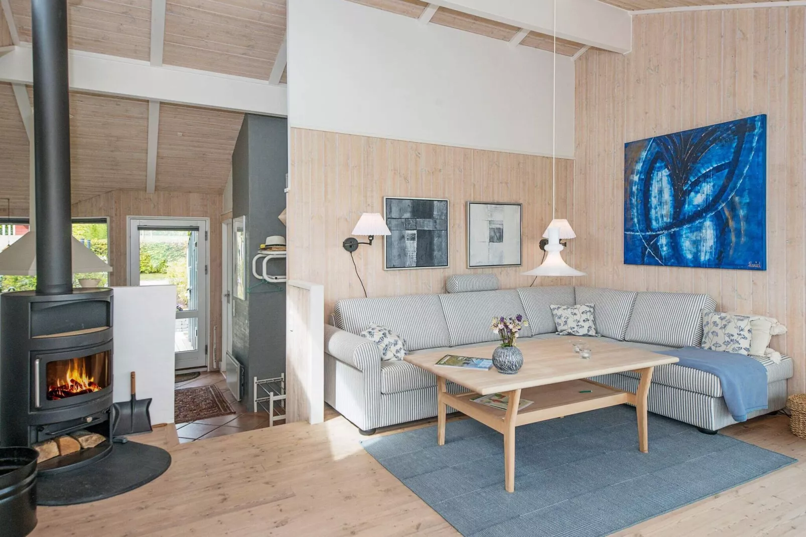 Maison de vacances pour 6 a Sjølund