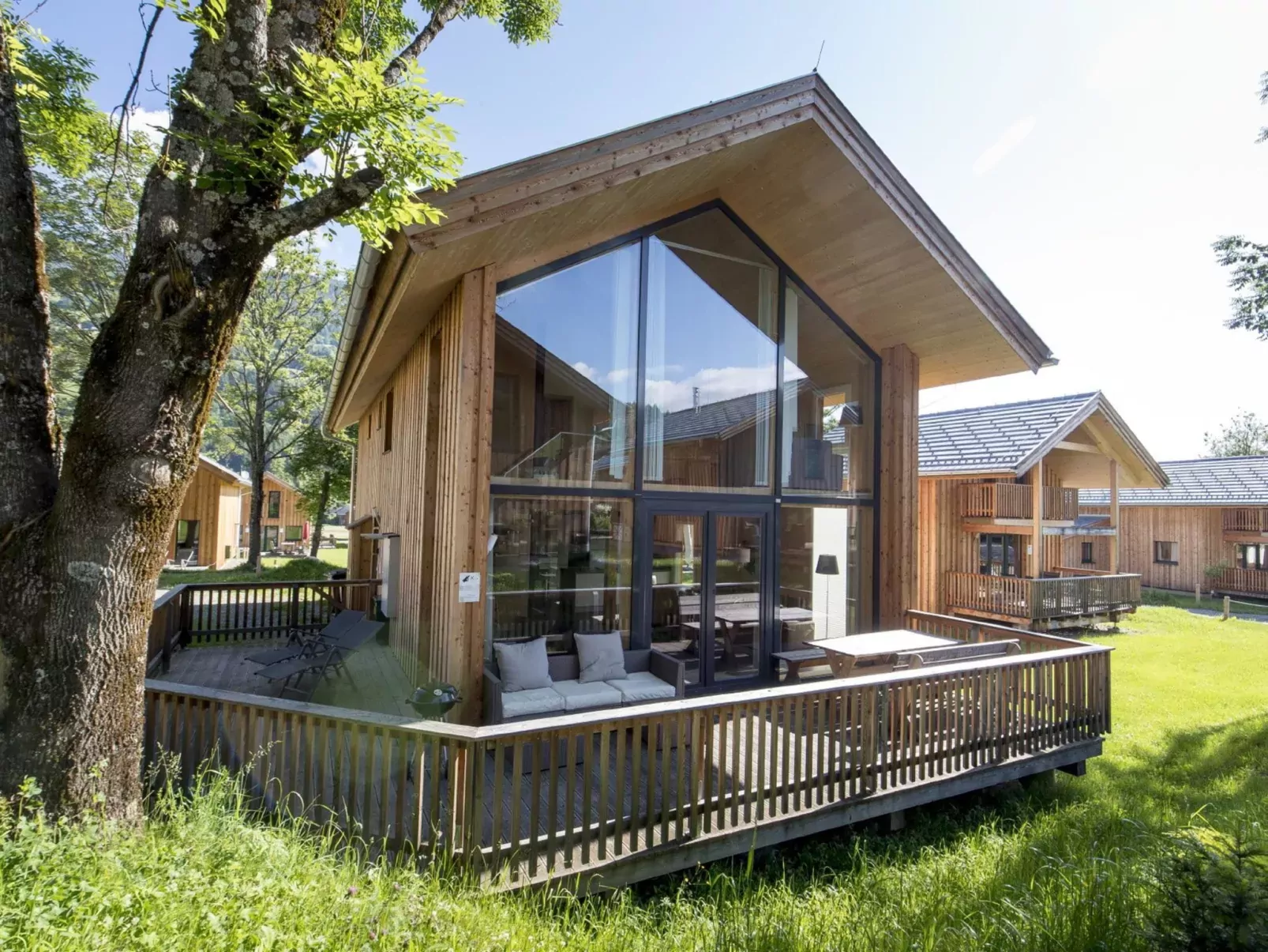 Premium mit 5 SZ, Sauna oder IR-Sauna-Outside