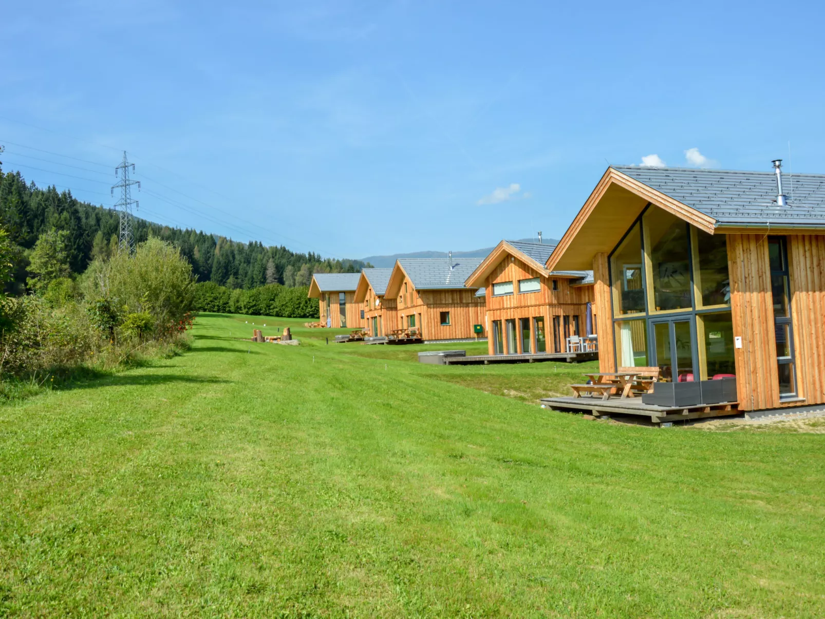 Premium mit 5 SZ, Sauna oder IR-Sauna-Outside