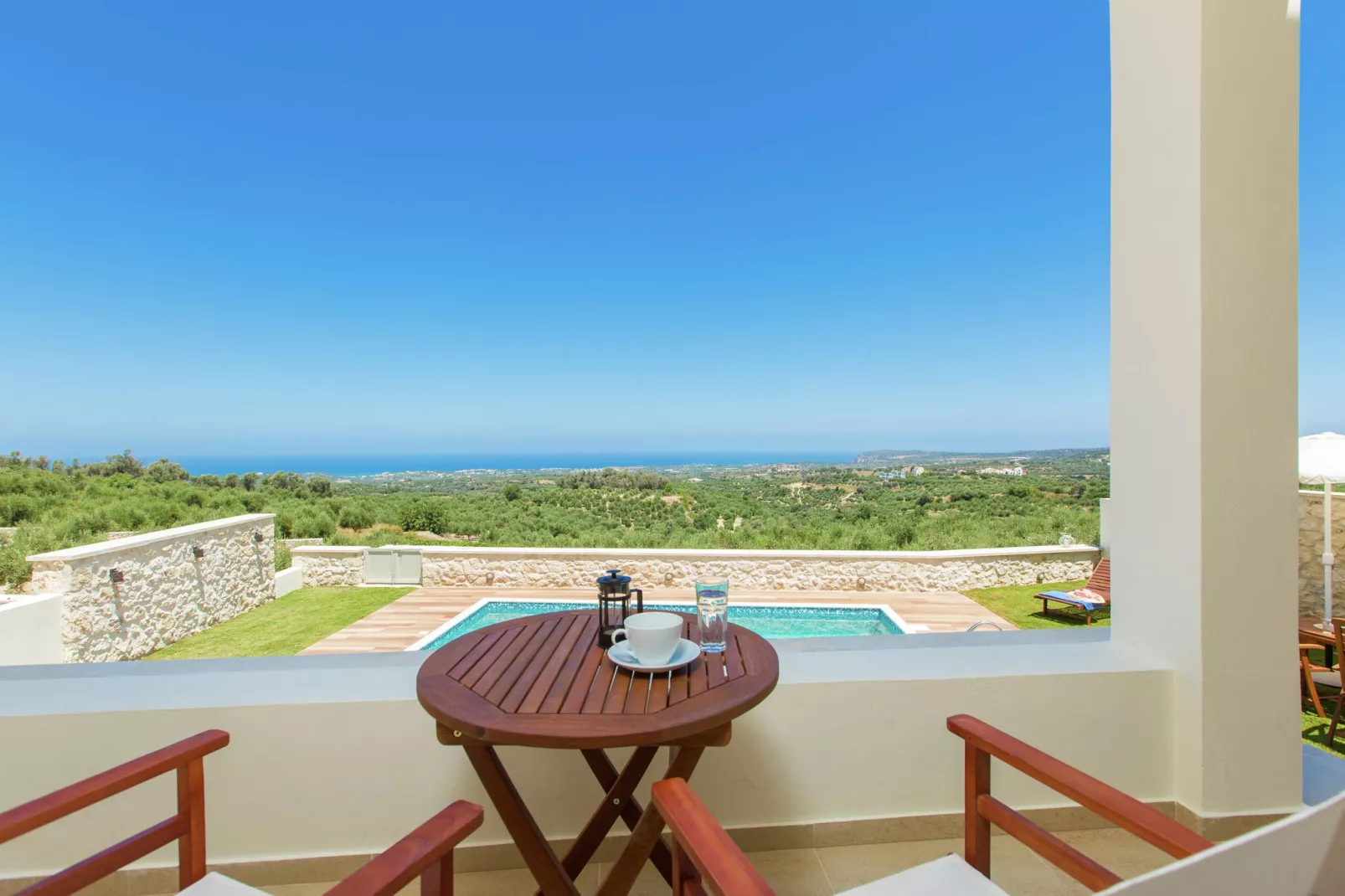 Villa Fragkia-Terrace balcony