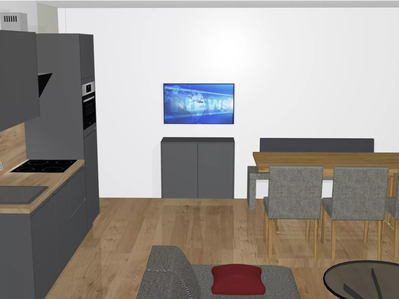 Für 4 Personen mit Sauna-Inside