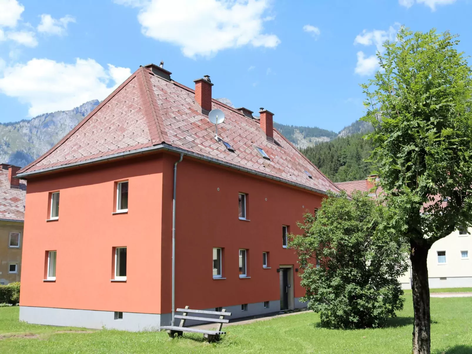 Für bis zu 27 Personen mit Sauna-Outside