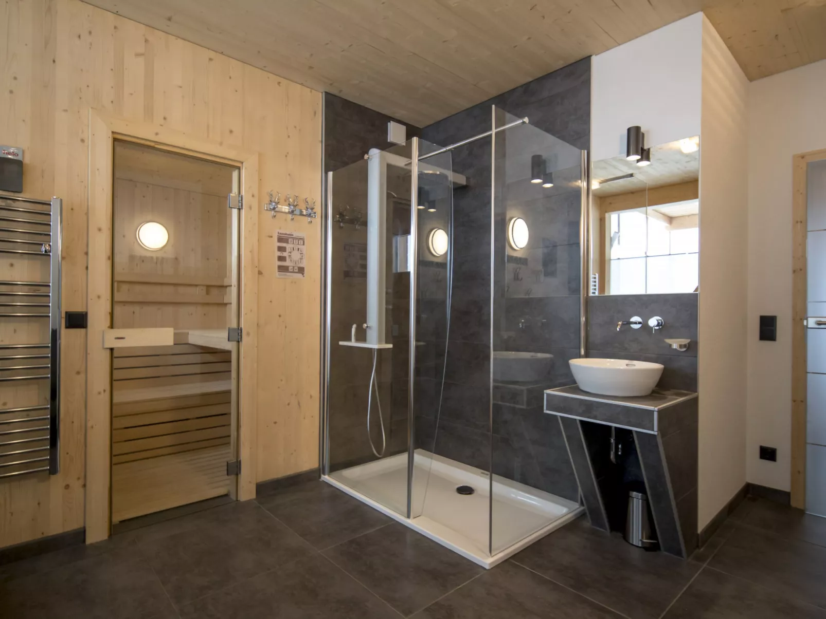 Premium # 01 IR-Sauna&Sprudelpool aussen-Inside
