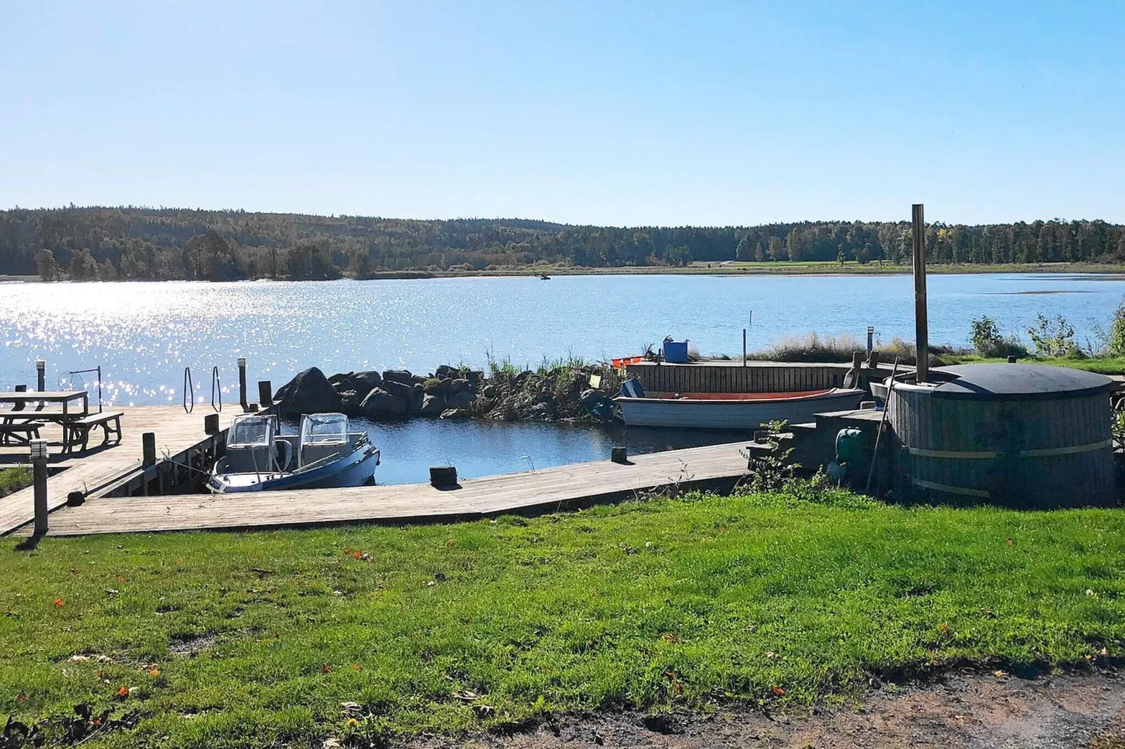 12 person holiday home in HOVA-Water view