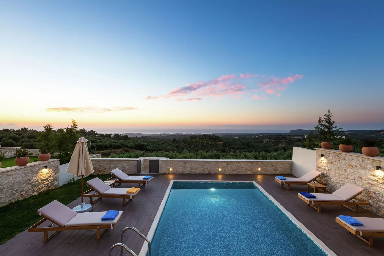 Villa Fani-Aussicht Sommer